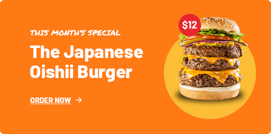 The Japanese Oishii Burger